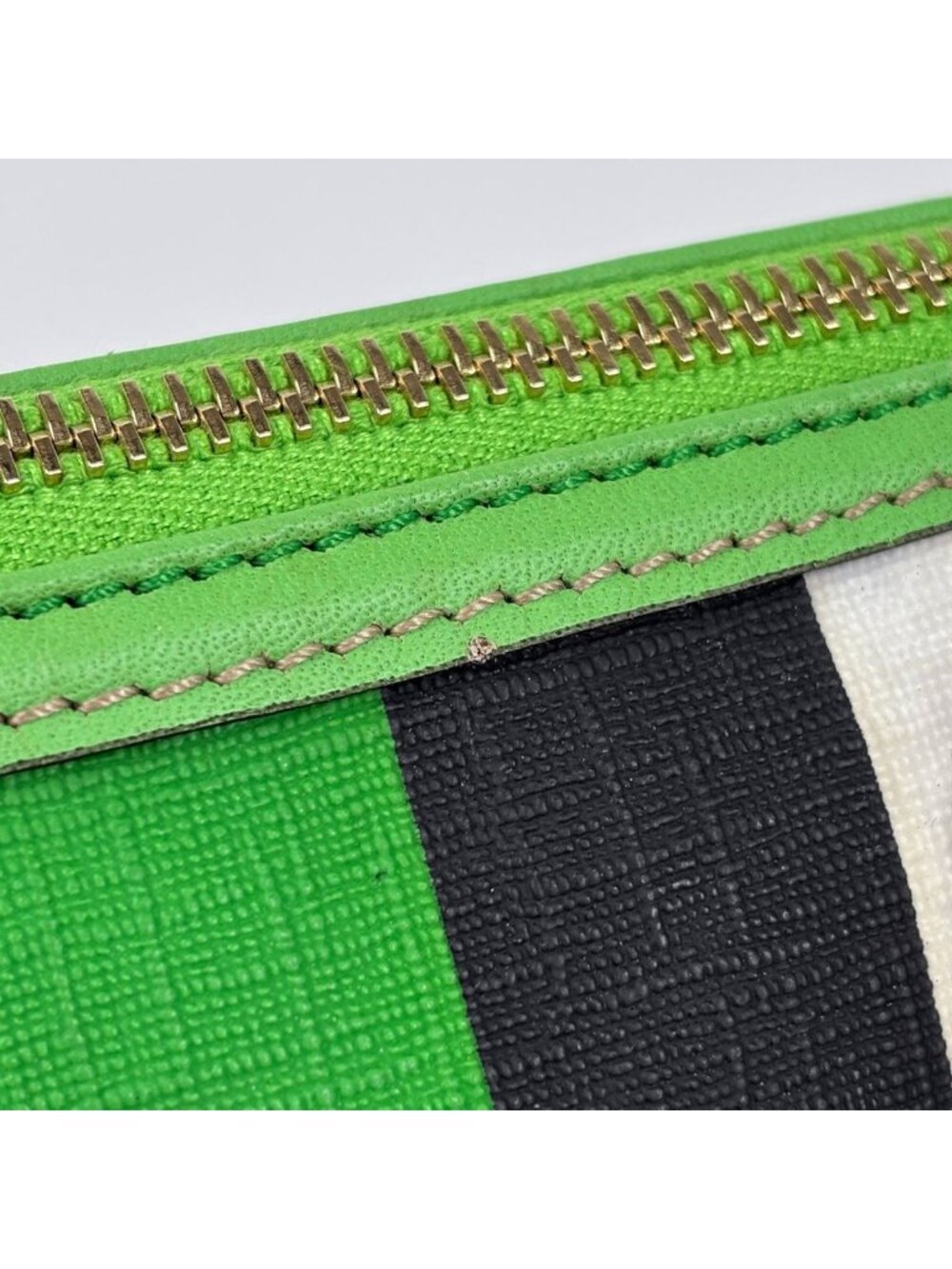 Gucci GG Pattern Handbag Joy Line Mini Boston Supreme White Green Black - Picture 6 of 9